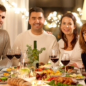 family celebrates their water heater