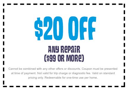 Discount on Any Repair ($99 or More)